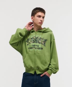 CRASH LOGO GRAPHIC PULLOVER SWEATSHIRT / クラッシュロゴグラフィックプルオーバースウェットシャツ