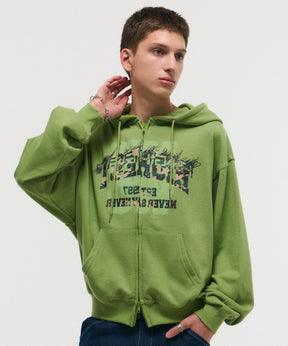 CRASH LOGO GRAPHIC PULLOVER SWEATSHIRT / クラッシュロゴグラフィックプルオーバースウェットシャツ