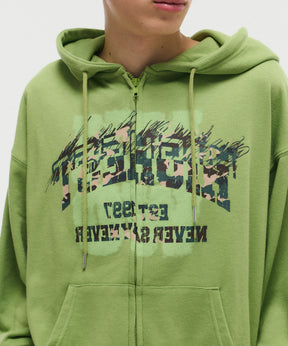 CRASH LOGO GRAPHIC PULLOVER SWEATSHIRT / クラッシュロゴグラフィックプルオーバースウェットシャツ