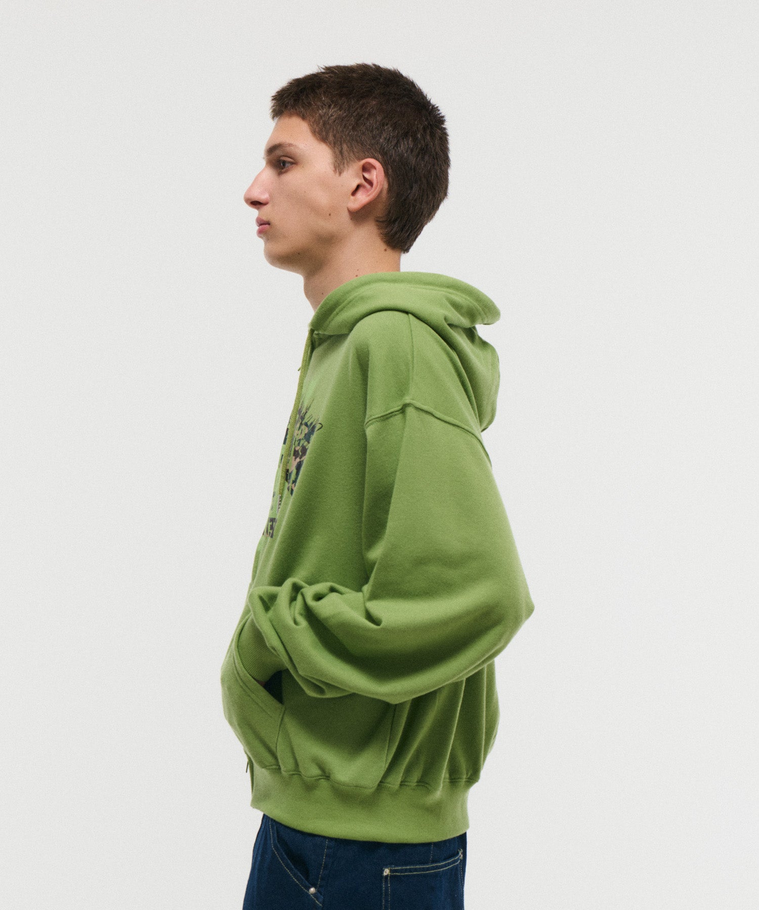 CRASH LOGO GRAPHIC PULLOVER SWEATSHIRT / クラッシュロゴグラフィックプルオーバースウェットシャツ