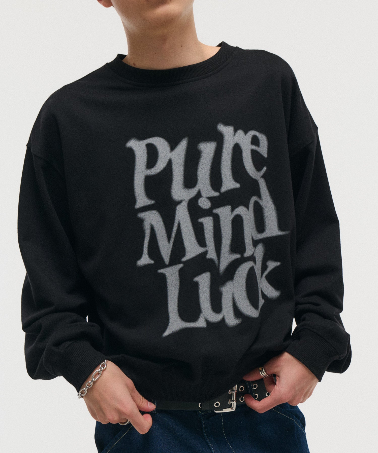 GRAPHIC PULLOVER SWEATSHIRT / グラフィックプルオーバースウェットシャツ