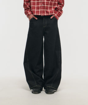 WIDE DENIM PANTS / ワイドデニムパンツ