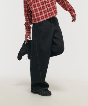 WIDE DENIM PANTS / ワイドデニムパンツ