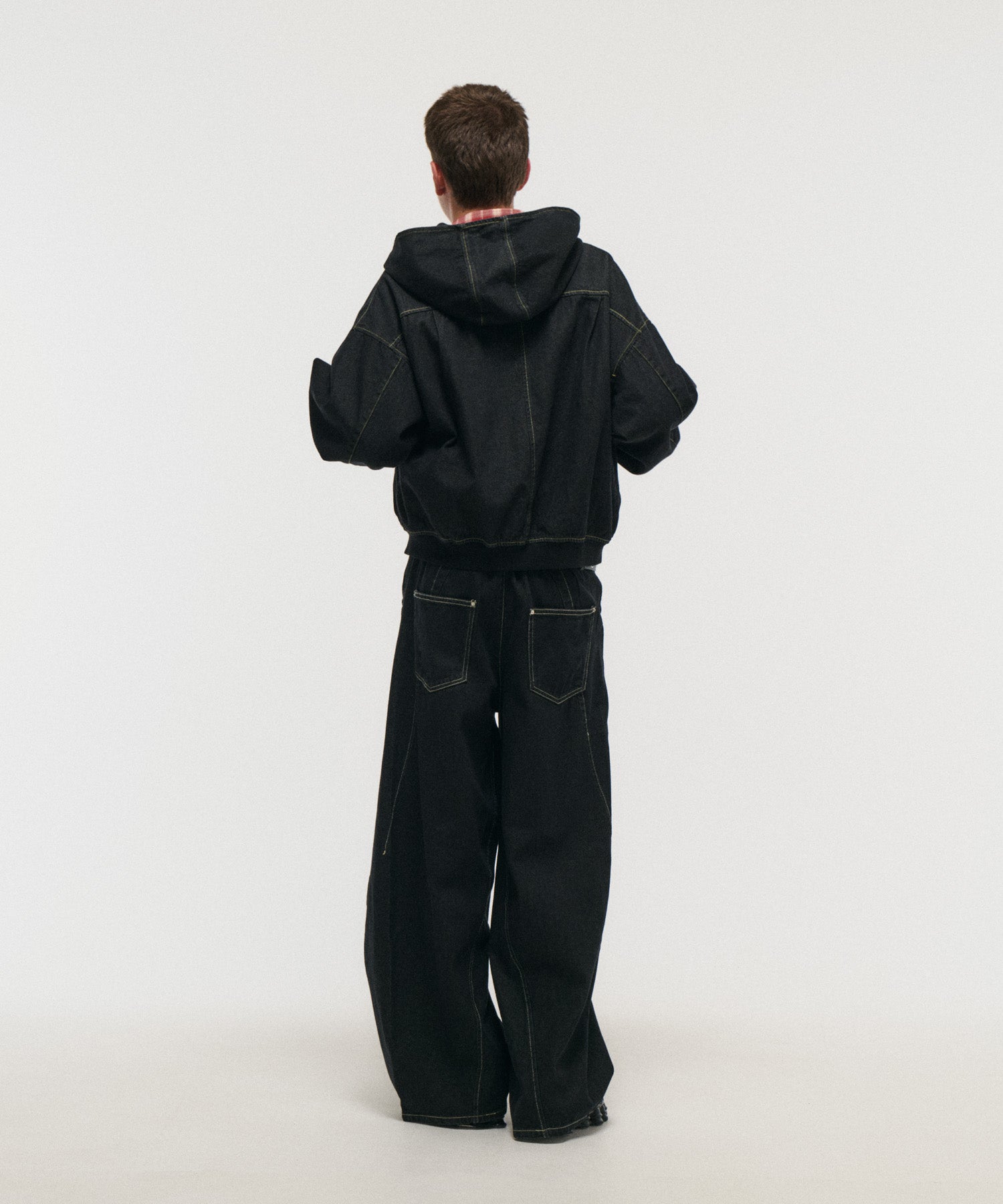 FIREMAN CLASP DENIM HOODIE / ファイヤーマンクラスプデニムフーディー