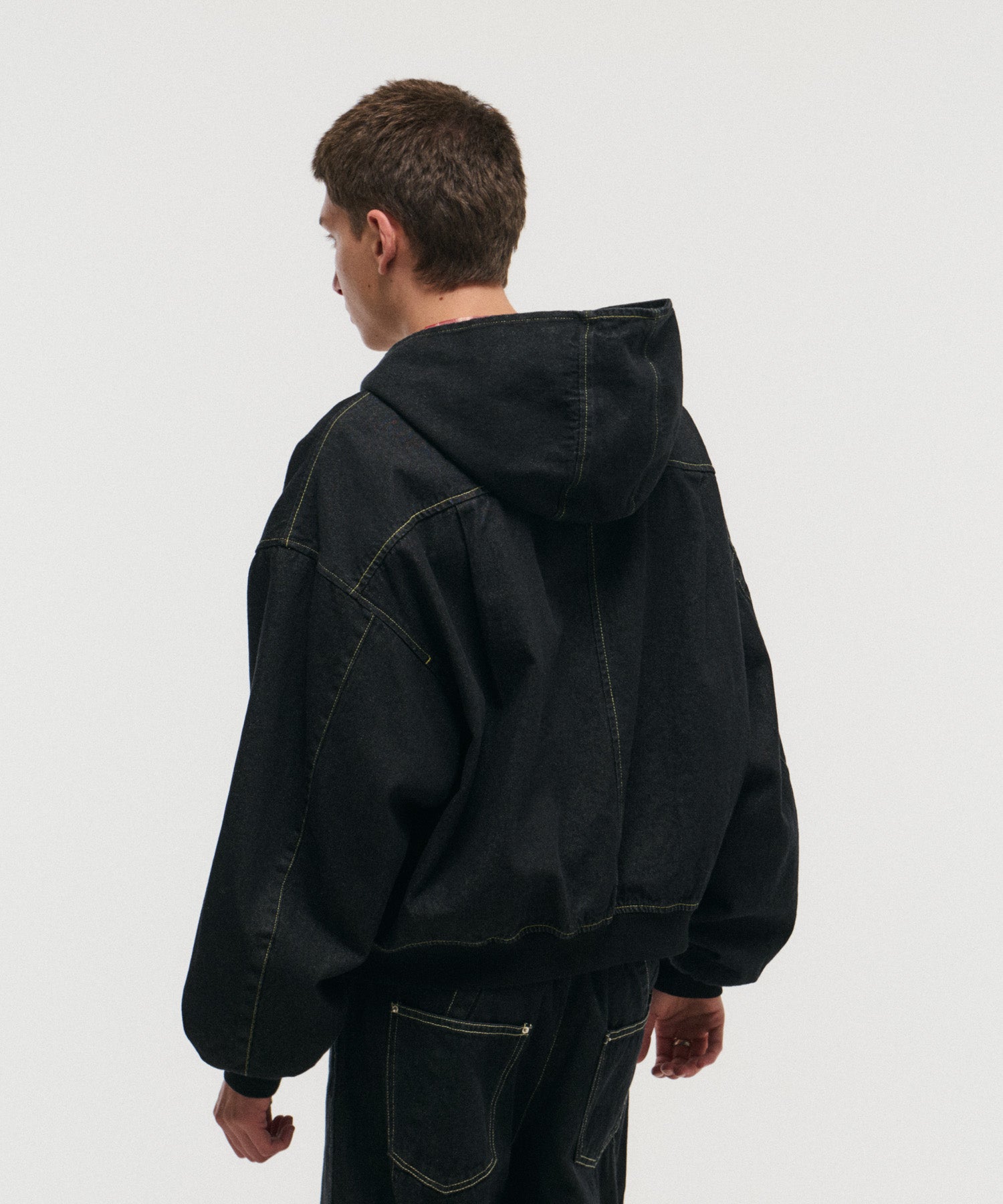 FIREMAN CLASP DENIM HOODIE / ファイヤーマンクラスプデニムフーディー