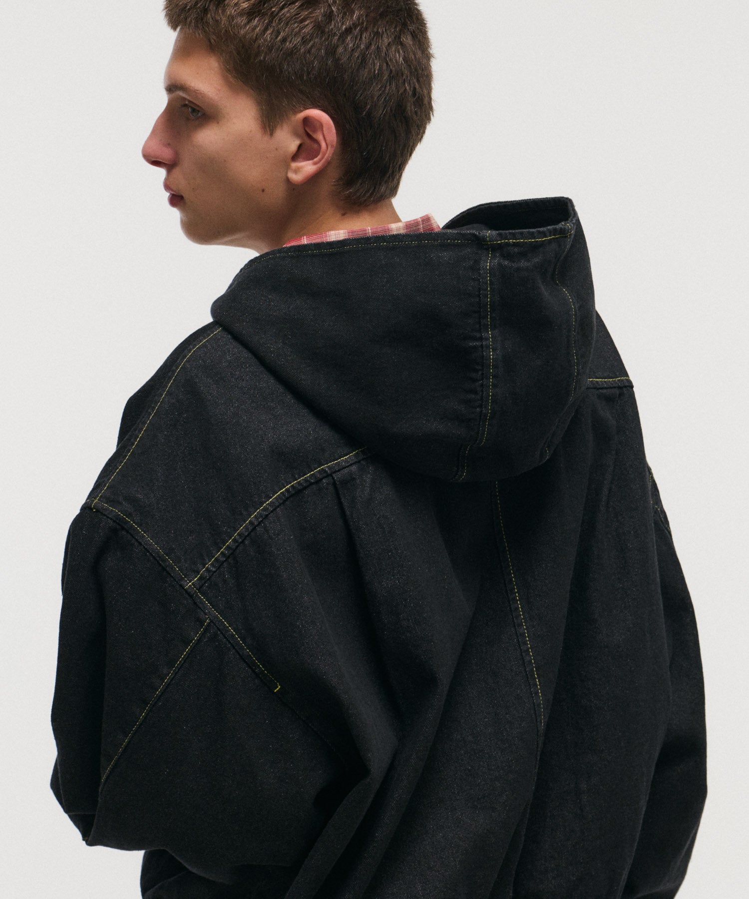 FIREMAN CLASP DENIM HOODIE / ファイヤーマンクラスプデニムフーディー