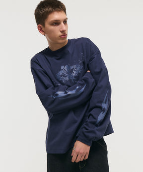 GRAPHIC LONG SLEEVE TEE / グラフィックロングスリーブTシャツ
