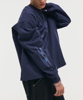 GRAPHIC LONG SLEEVE TEE / グラフィックロングスリーブTシャツ