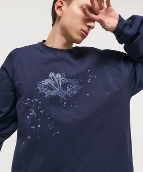 GRAPHIC LONG SLEEVE TEE / グラフィックロングスリーブTシャツ