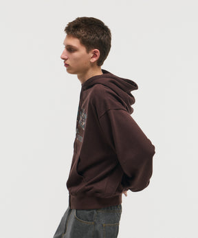 CRASH LOGO GRAPHIC PULLOVER SWEATSHIRT / クラッシュロゴグラフィックプルオーバースウェットシャツ