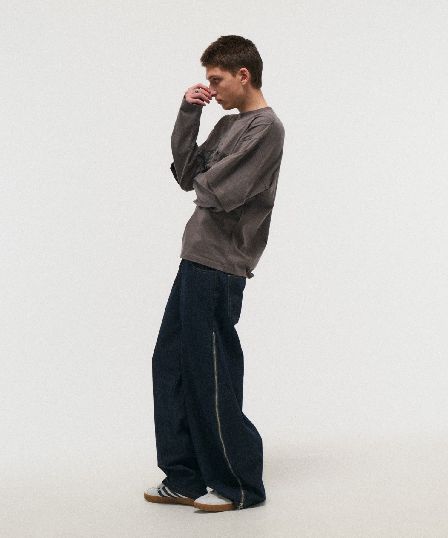 FAKE LAYERED LONG SLEEVE TEE / フェイクレイヤードロングスリーブTシャツ