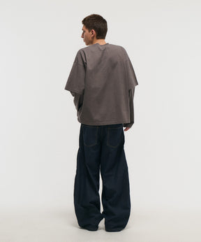 FAKE LAYERED LONG SLEEVE TEE / フェイクレイヤードロングスリーブTシャツ