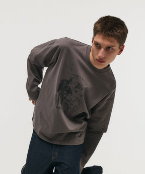 FAKE LAYERED LONG SLEEVE TEE / フェイクレイヤードロングスリーブTシャツ