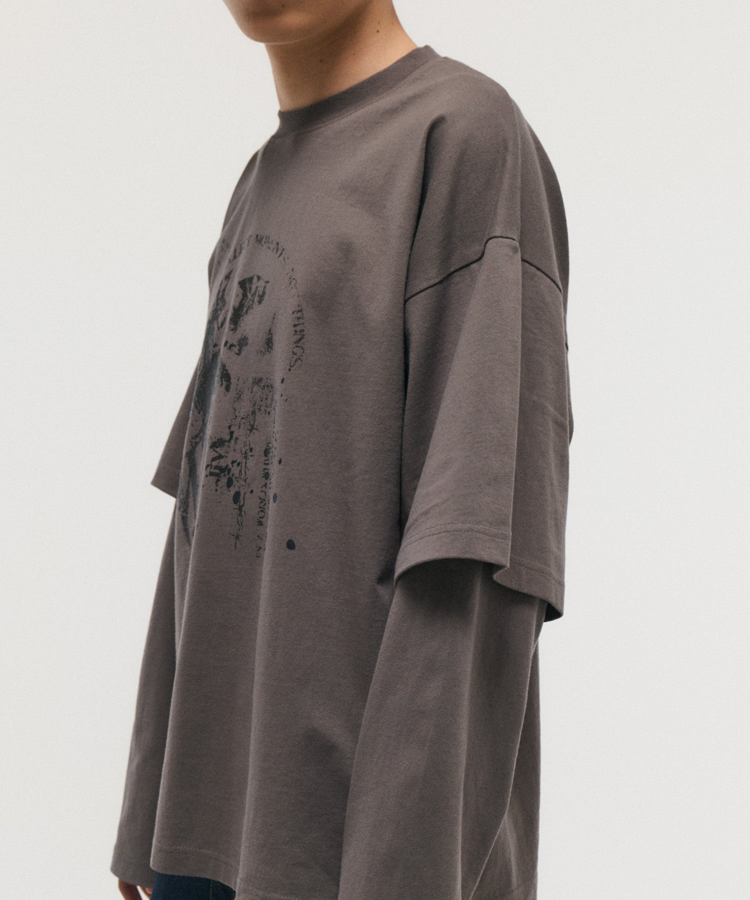 ILL'S | FAKE LAYERED LONG SLEEVE TEE / フェイクレイヤードロング