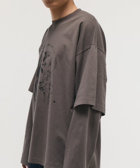 FAKE LAYERED LONG SLEEVE TEE / フェイクレイヤードロングスリーブTシャツ