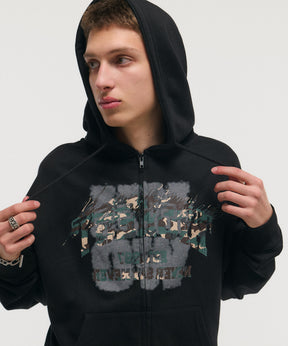 CRASH LOGO GRAPHIC PULLOVER SWEATSHIRT / クラッシュロゴグラフィックプルオーバースウェットシャツ