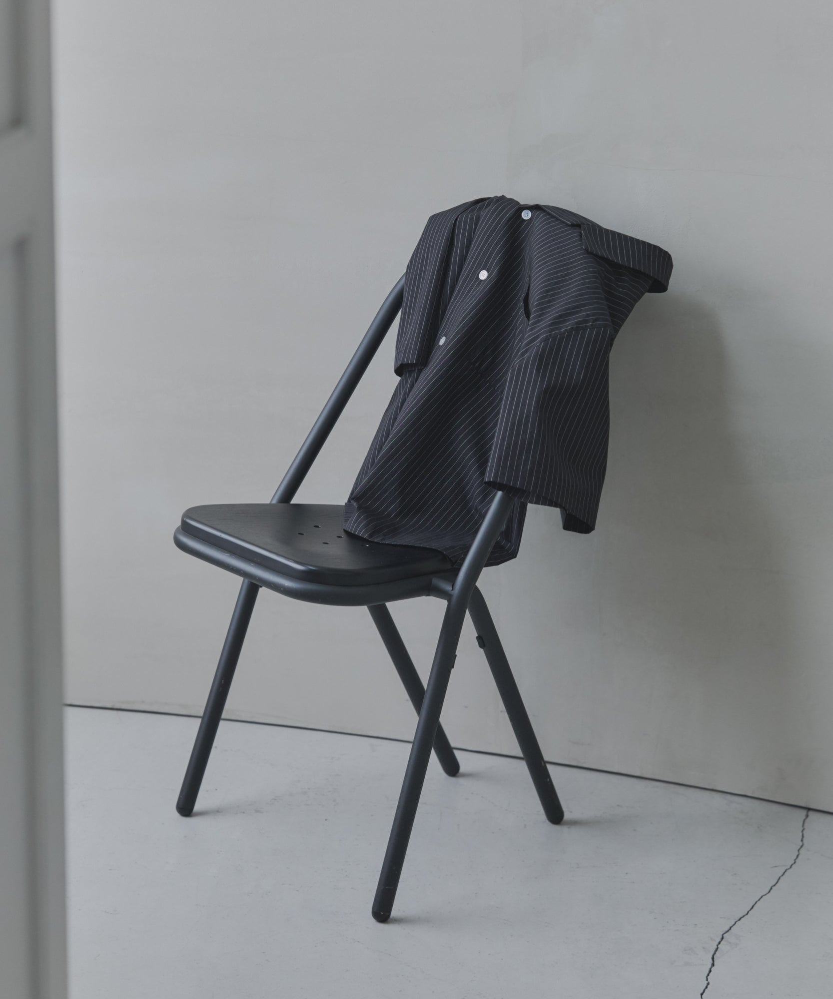 Short-Length Open-Collar Shirt / ショート丈 オープンカラーシャツ