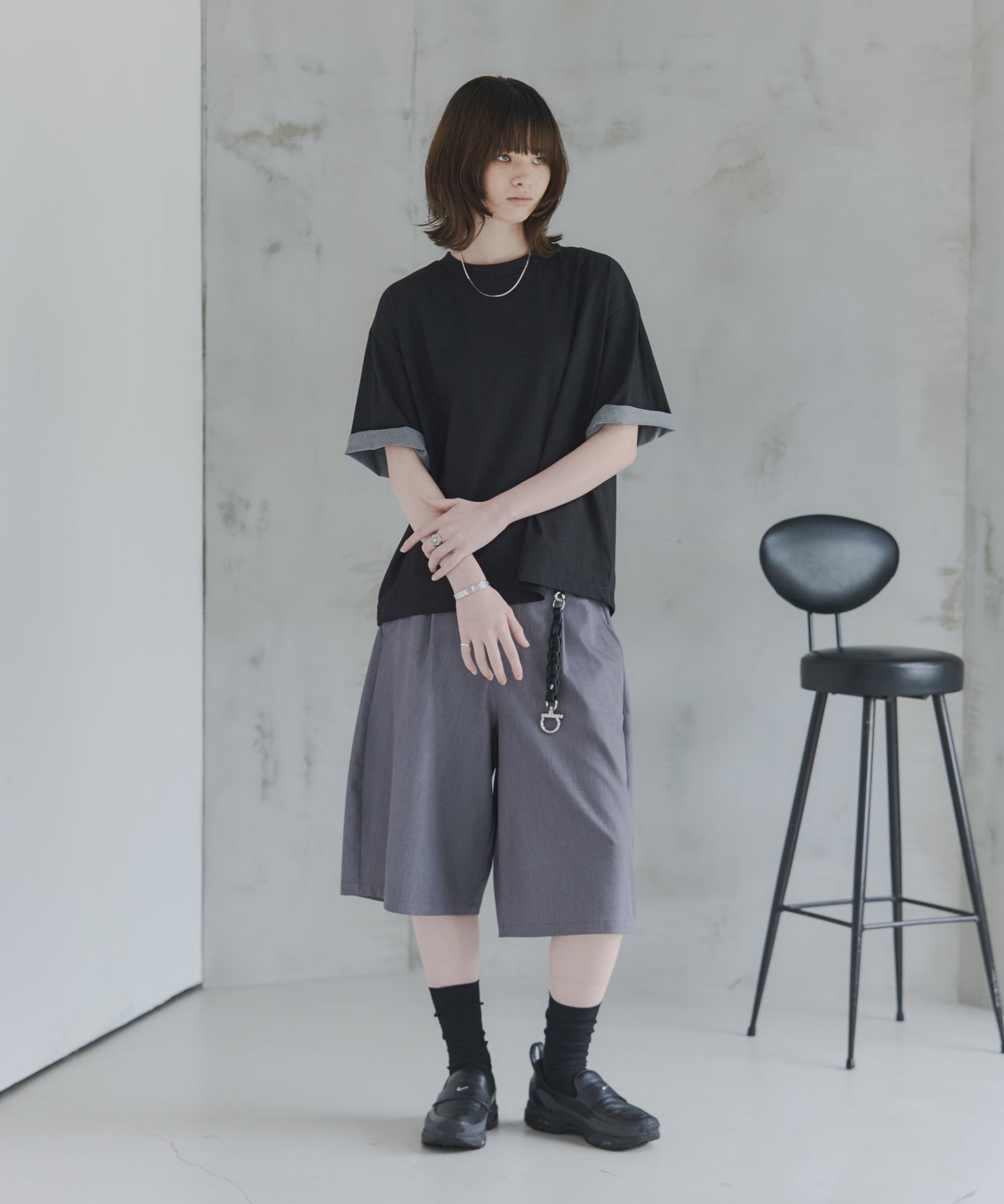 Curved Half Pants / カーブハーフパンツ