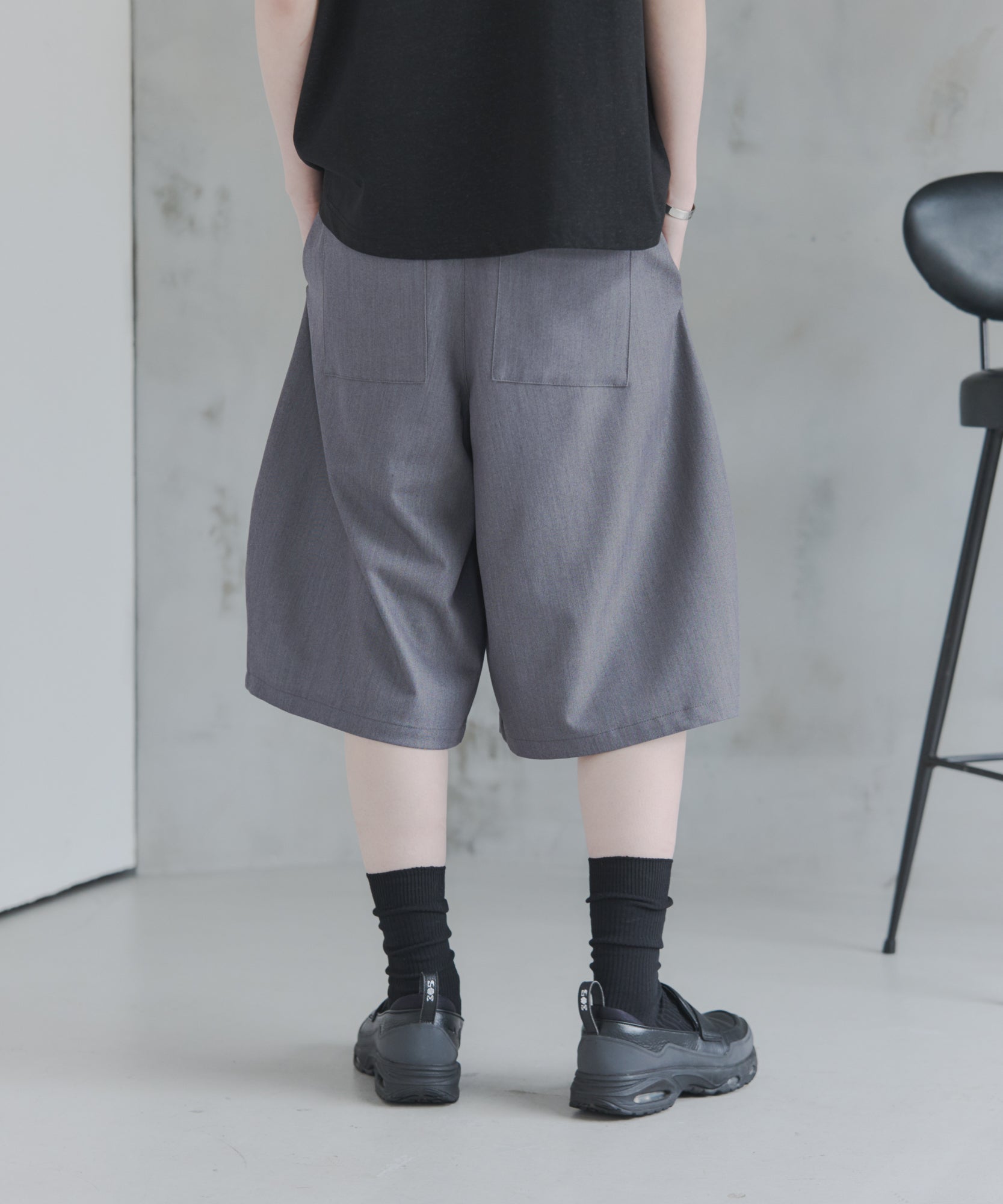 Curved Half Pants / カーブハーフパンツ