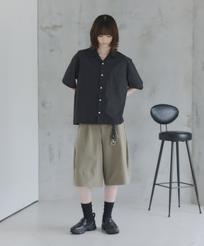 Short-Length Open-Collar Shirt / ショート丈 オープンカラーシャツ