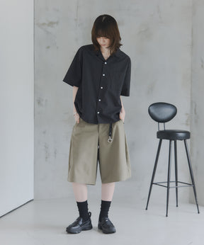 Short-Length Open-Collar Shirt / ショート丈 オープンカラーシャツ
