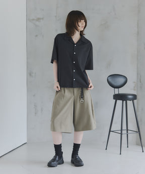 Short-Length Open-Collar Shirt / ショート丈 オープンカラーシャツ