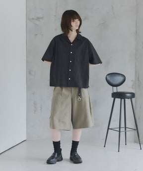 Short-Length Open-Collar Shirt / ショート丈 オープンカラーシャツ