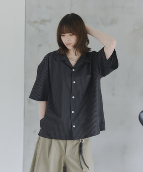 Short-Length Open-Collar Shirt / ショート丈 オープンカラーシャツ