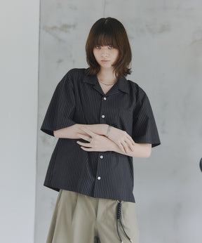 Short-Length Open-Collar Shirt / ショート丈 オープンカラーシャツ