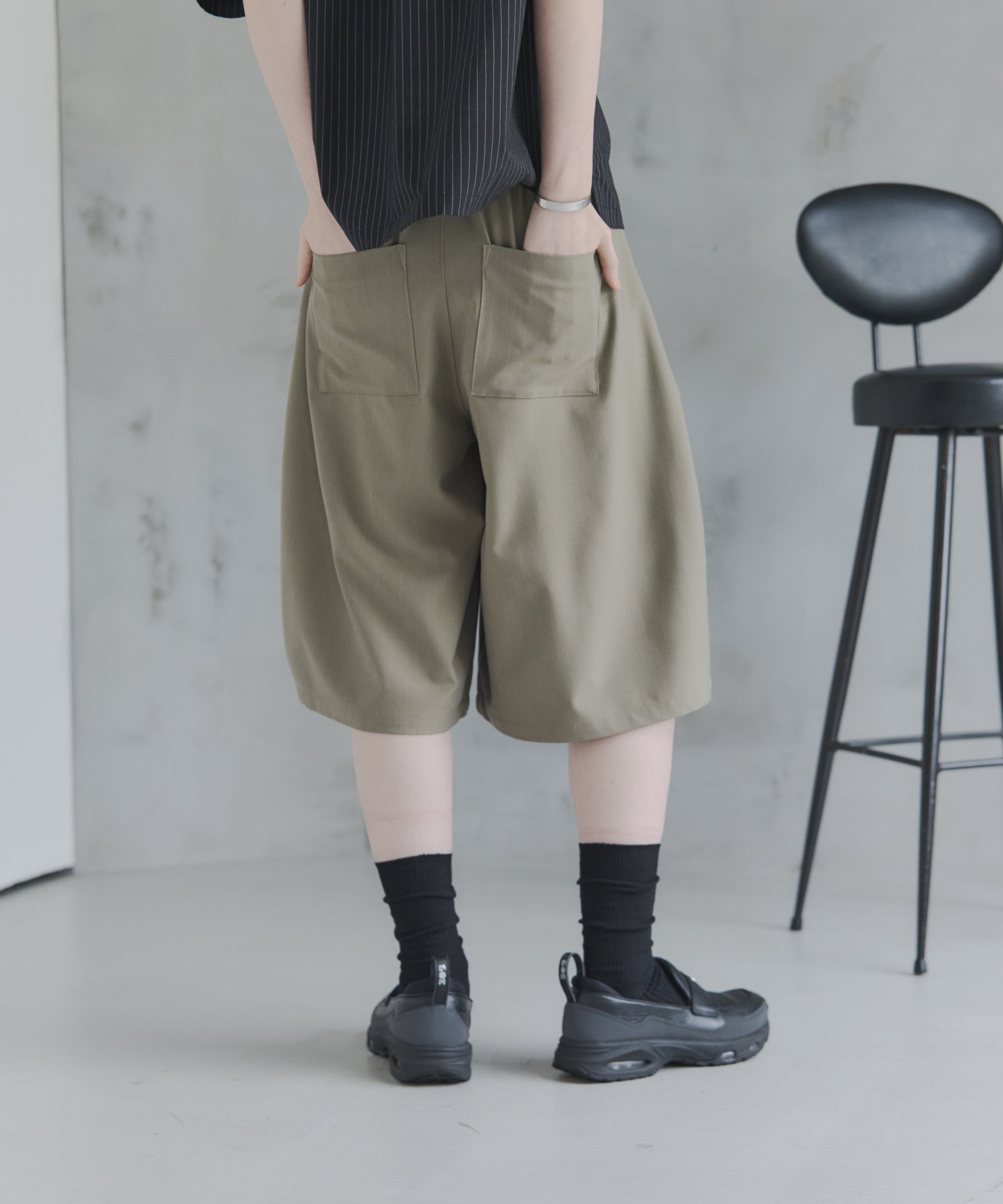 Curved Half Pants / カーブハーフパンツ
