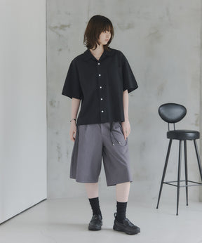 Short-Length Open-Collar Shirt / ショート丈 オープンカラーシャツ