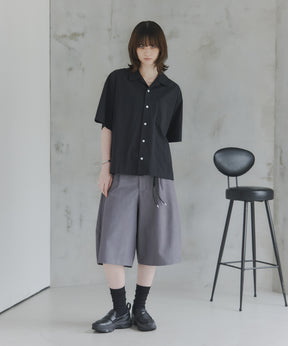Short-Length Open-Collar Shirt / ショート丈 オープンカラーシャツ