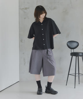 Short-Length Open-Collar Shirt / ショート丈 オープンカラーシャツ