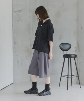 Short-Length Open-Collar Shirt / ショート丈 オープンカラーシャツ