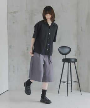 Short-Length Open-Collar Shirt / ショート丈 オープンカラーシャツ