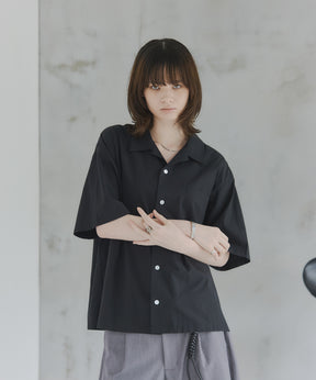 Short-Length Open-Collar Shirt / ショート丈 オープンカラーシャツ