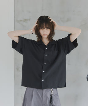 Short-Length Open-Collar Shirt / ショート丈 オープンカラーシャツ