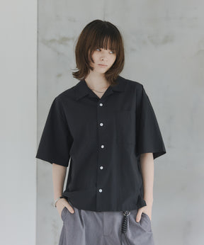 Short-Length Open-Collar Shirt / ショート丈 オープンカラーシャツ