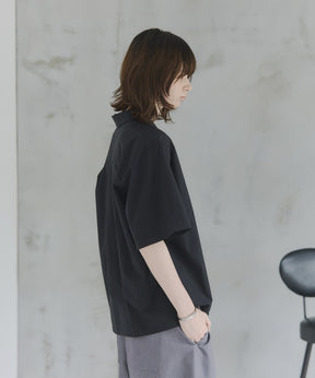 Short-Length Open-Collar Shirt / ショート丈 オープンカラーシャツ