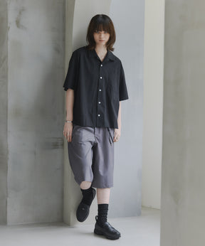Short-Length Open-Collar Shirt / ショート丈 オープンカラーシャツ