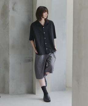 Short-Length Open-Collar Shirt / ショート丈 オープンカラーシャツ