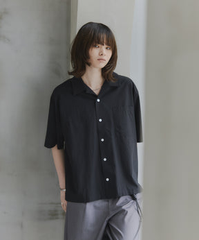 Short-Length Open-Collar Shirt / ショート丈 オープンカラーシャツ