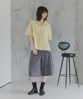 Short-Length Open-Collar Shirt / ショート丈 オープンカラーシャツ