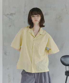 Short-Length Open-Collar Shirt / ショート丈 オープンカラーシャツ