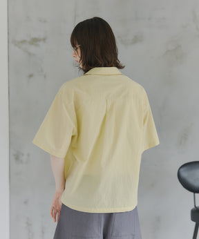 Short-Length Open-Collar Shirt / ショート丈 オープンカラーシャツ