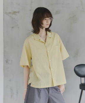 Short-Length Open-Collar Shirt / ショート丈 オープンカラーシャツ