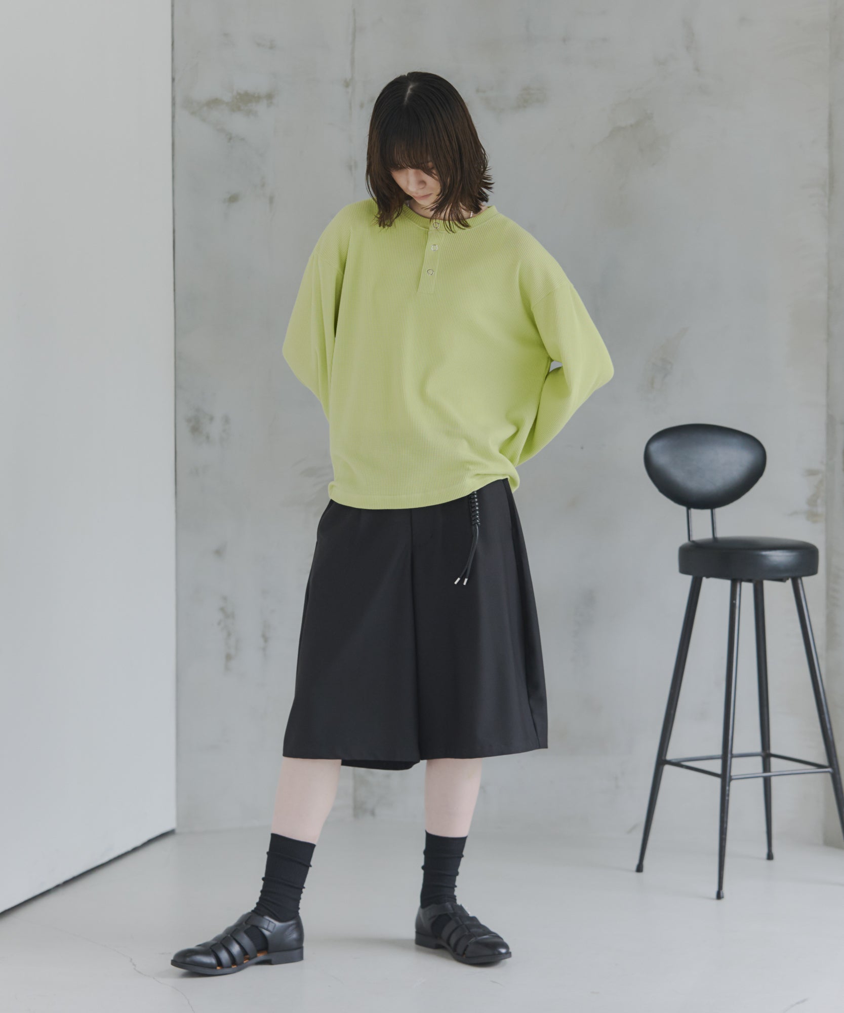 Curved Half Pants / カーブハーフパンツ