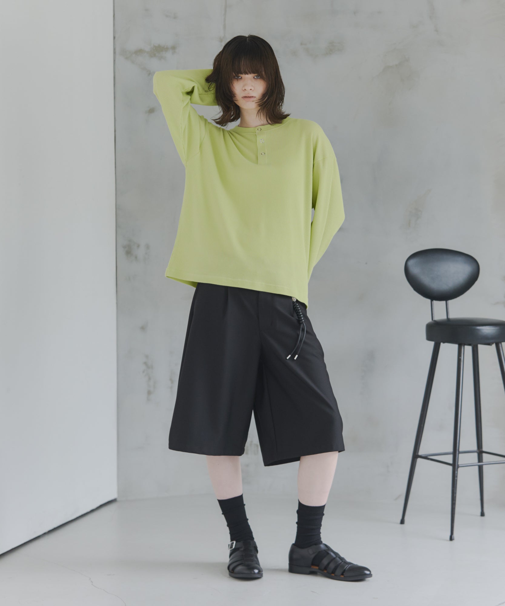 Curved Half Pants / カーブハーフパンツ