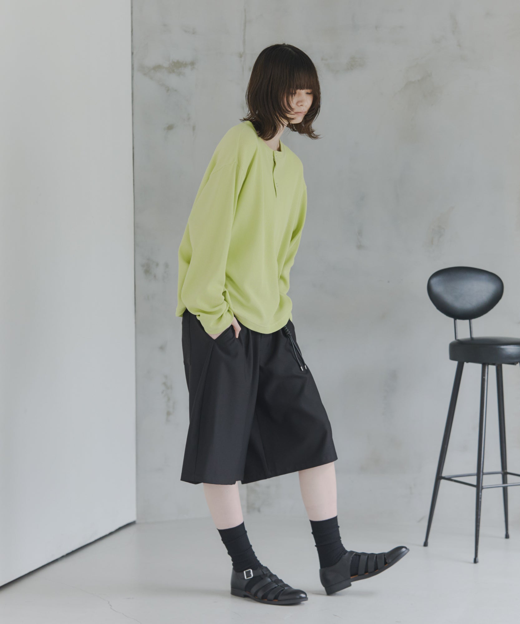 Curved Half Pants / カーブハーフパンツ