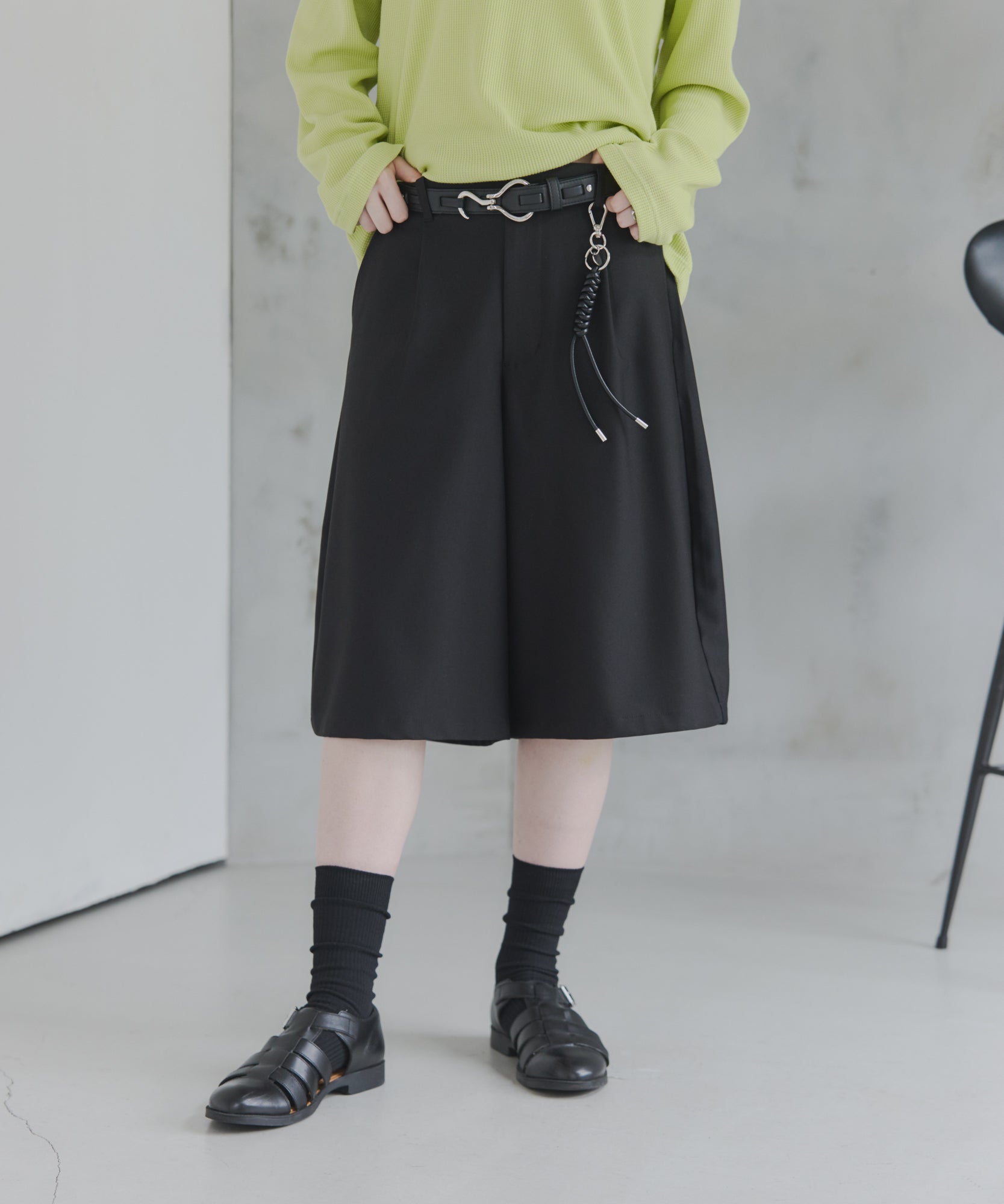 Curved Half Pants / カーブハーフパンツ